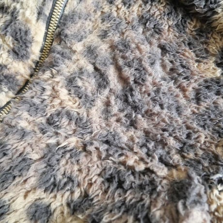 2023AW・人気完売品 / MUSE de Deuxieme Classe別注 / JOHNBULL / LEOPARD FLEECE ZIP パーカー / 2411-0826