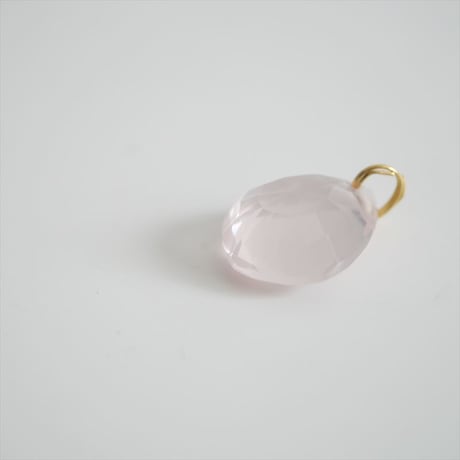 継続販売品 / MHT Marie-Helene de Taillac  / ローズクォーツ イレギュラー・ジェム ペンダント / 2507-0259