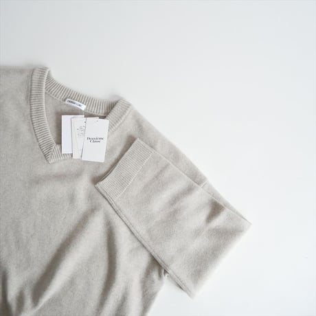 未使用 / DEUXIEME CLASSE / COMFY Vネック プルオーバー / 2510-0164