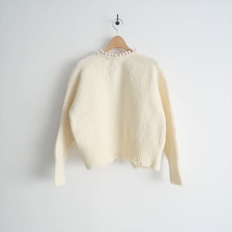 継続販売品 / 未使用 / L'Appartement同型お取扱い / MADISON BLUE / PEARL DAMAGE CD BRITISH WOOL / 2412-0144