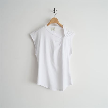 2024SS / ISABEL MARANT / Nayda Tシャツ ツイストフレンチスリーブ / TS0175FA-A1N41I / 2409-0072
