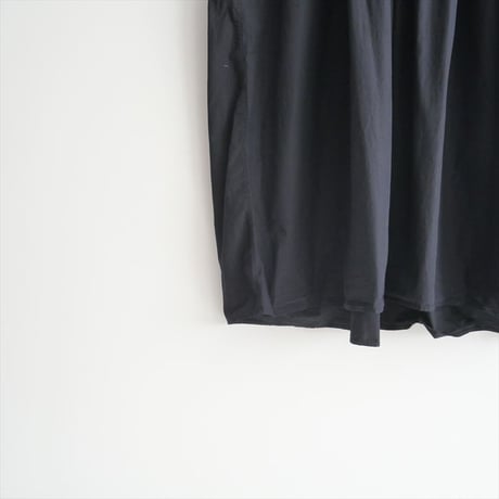 2025SS今季・人気完売色 / 未使用 / TOUJOURS / garments dye  half sleeve strings dress / 2505-1156