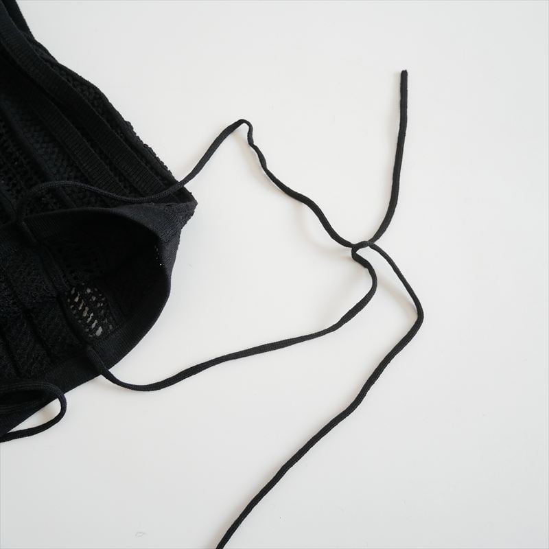 2025SS / THE SHISHIKUI / Suke cami / black / 25