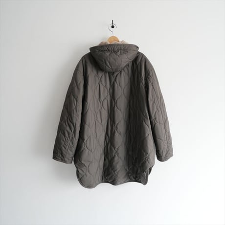 2024AW / FRAMeWORK / キルティング×ボア2WAYフーディーコート / 24020220606040 / 2511-0111