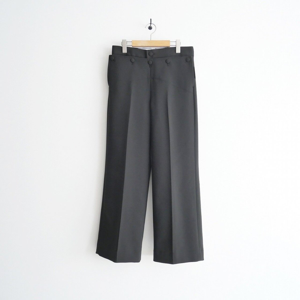 2022 / HYKE / DOUBLE CLOTH MARINE PANTS / 13228