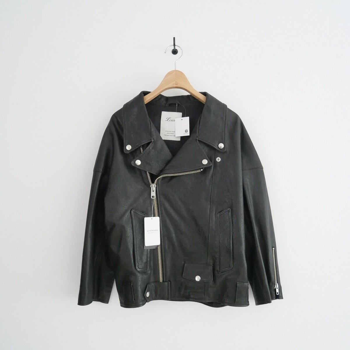 2020AW 未使用 / Lisiere L'Appartement / Leather Ri 2020AW 未使用 / Lisiere L'Appartement / Leather Ri