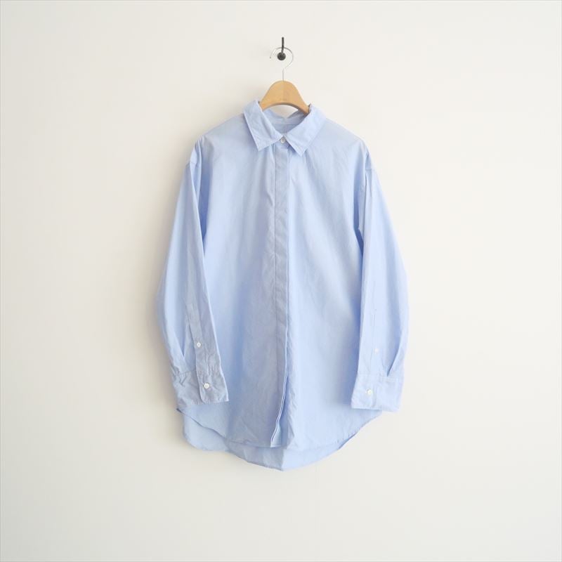 美品★ AP STUDIO トーマスメイソン コットン ベーシック ブルーシャツ AP STUDIO（エーピーストゥディオ）の「THOMAS MASON ベーシック