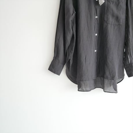 2025SS / 未使用 / SPICK&SPAN / ガーメントダイシアーラミーシャツ / 25050200807020 / 2601-2033