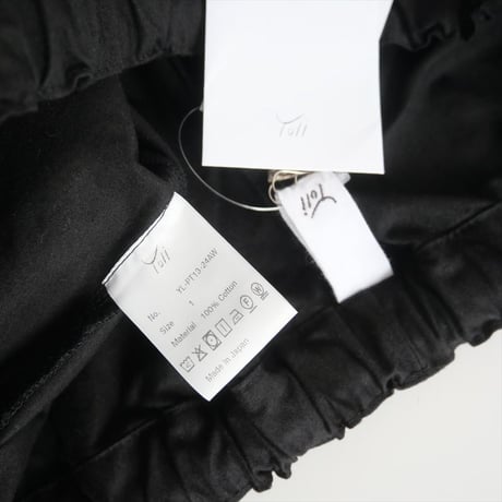 2024・人気完売品 / Yoli / Cotton easy pants / YL-PT13-24AW / 2505-0491