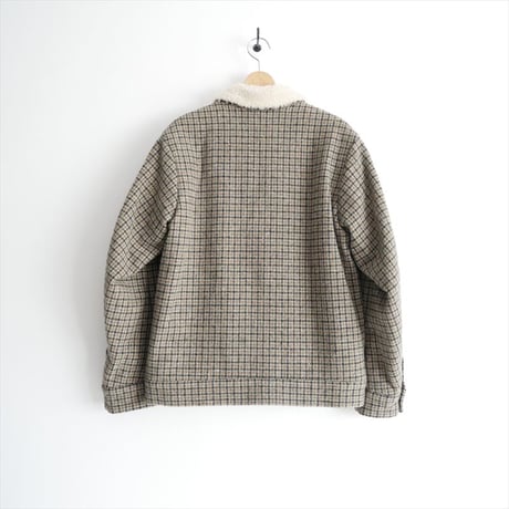 2022AW / R&D.M.Co-/OLDMANS TAILOR / omt-aw807 TWEED BOA BLOUSEN GUN CLUB CHECK / 2500-0358