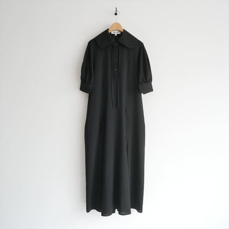 ENFOLD / SQUARE SLEEVES DRESS / 300HS733-1760 / 2602-0436