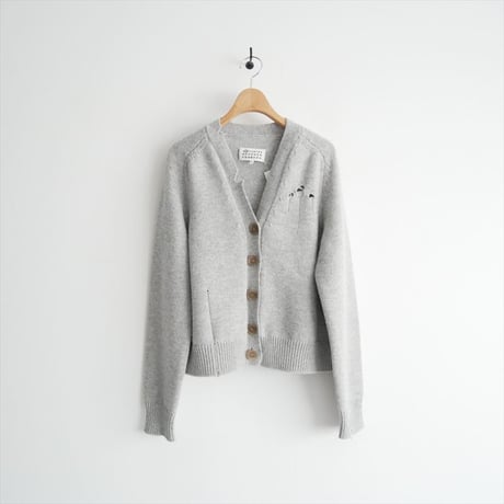 〇Maison Margiela / ダメージニットカーディガン / S51GP0238 S17486 / 2509-1017