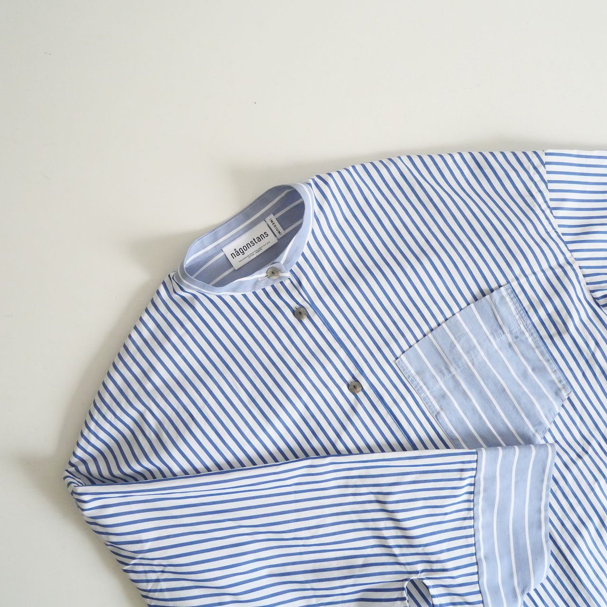 2023SS / nagonstans / ストライプデザインシャツ / 470GS830-0