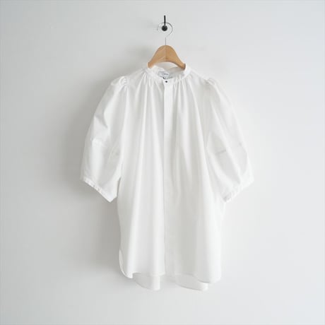 2023 / HYKE / T/C BALLOON SLEEVE BLOUSE / 231-15191 / 2310-0393