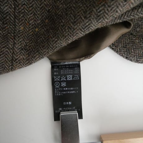 2023AW / SPICK&SPAN / シェットランドツイードオーバージャケット / 23010200307040 / 2410-1372