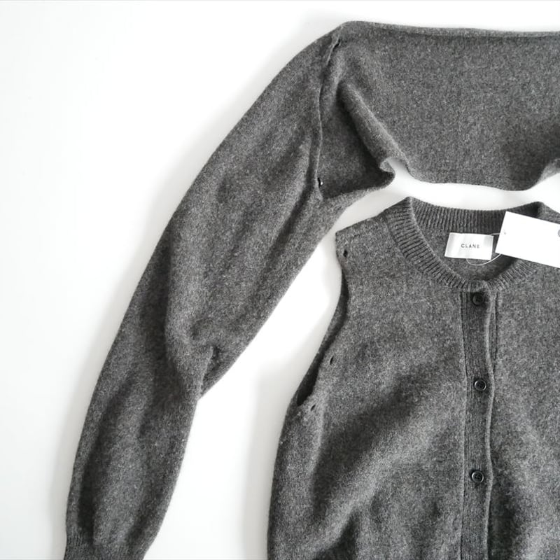 2024AW / CLANE / ARRANGE KNIT TOPS / 17106-209