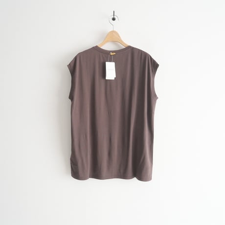 2021SS / 未使用 / DEUXIEME CLASSE / ツイカ loosey クルーネック タンクトップ / 21070500412110 / 2403-0203