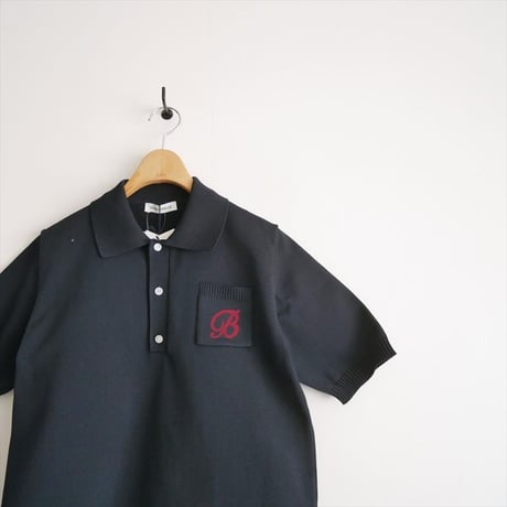 2025SS / 未使用 / MADISON BLUE / POLO KNIT / MB251-8024 / 2601-0404