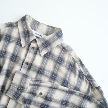 2023AW / AP STUDIO別注 / PROVOKE / Oversized check Shirt / 24050587000310 / 2405-0579