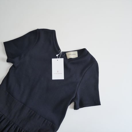 2023SS / 未使用 / UNITED ARROWS / V ネック フィット＆フレア タフタ ワンピース / 15261623768 / 2502-0678