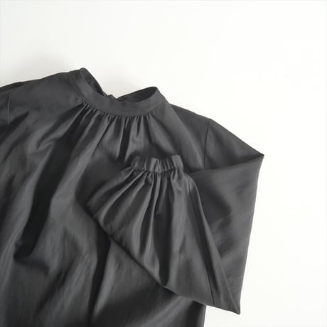 2023SS / L'Appartement / Crew neck Gather Blouse / 23050560401610 / 2411-1720