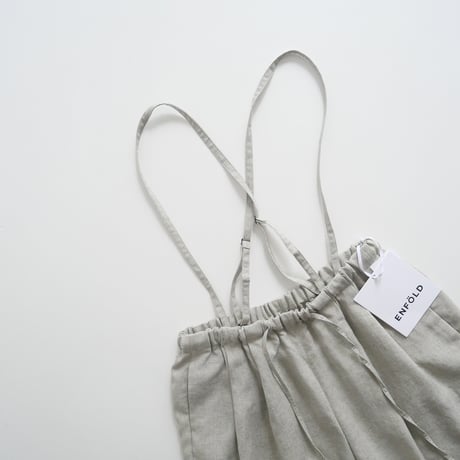2021SS / ENFOLD / リネンライクワイドゴム TROUSERS / 300ES331-3030 / 2310-1035