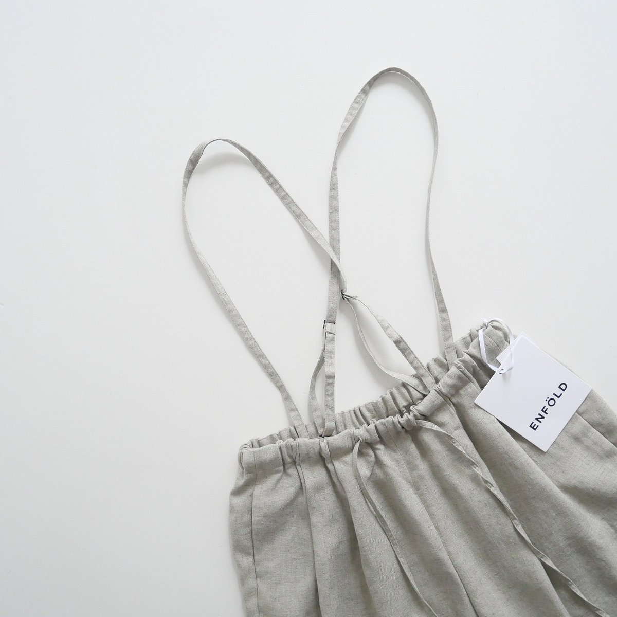 2021SS / ENFOLD / リネンライクワイドゴム TROUSERS / 300ES3 2021SS / ENFOLD / リネンライクワイドゴム TROUSERS / 300ES3