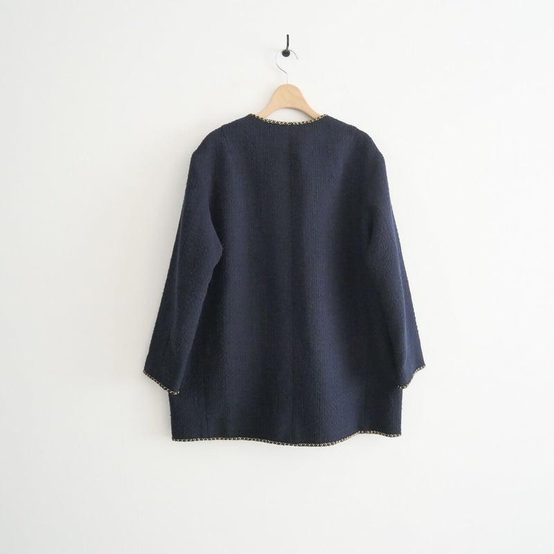 2022 未使用 / DEUXIEME CLASSE / chain ツイード ジャケット / 2022 未使用 / DEUXIEME CLASSE / chain ツイード ジャケット /