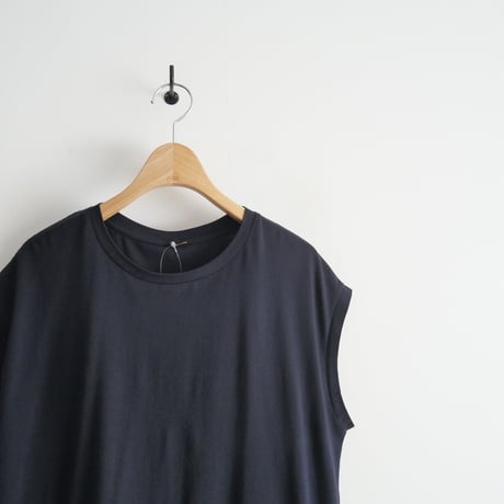 2021SS / 未使用 / DEUXIEME CLASSE / ツイカ loosey クルーネック タンクトップ / 21070500412210 / 2403-0202