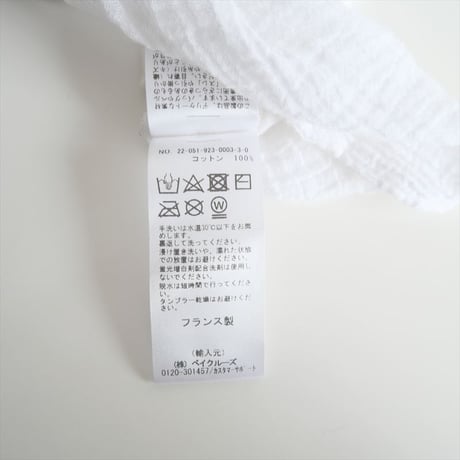 2022 / Plage別注 / LES ATELIERS FRANCAIS DE CONFECTION / T-ブラウス / 22051923000330 / 2501-0342