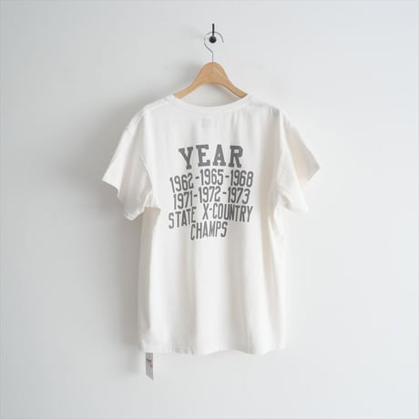 2024SS今季 / 未使用 / MUSE de Deuxieme Classe購入品 / SURT / S.T.F Year Damage Tシャツ / 2405-0655