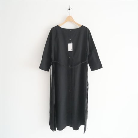 2024SS / PLAIN PEOPLE / ハイカウントタイプライターワンピース / A1541FA255 / 2408-0208
