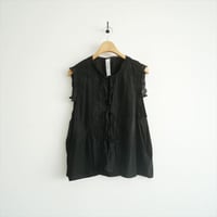 2025SS / DEUXIEME CLASSE同型お取扱い / PROVOKE / embroidery Nosleeve blouse / PV-030057 / 2509-0165