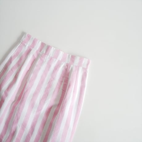 SZ Blockprints×Ron Herman / Thick Striped Canvas Skirt / 3910500050 / 2509-0910
