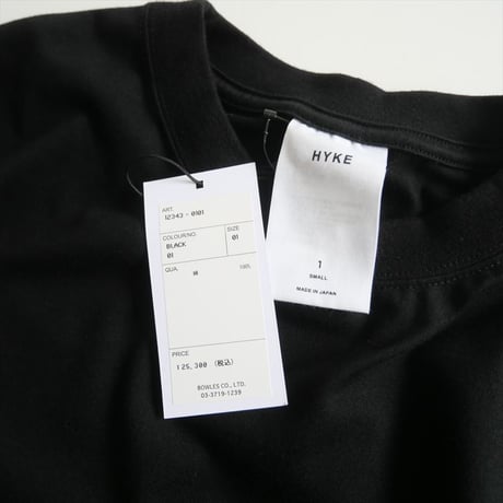 未使用 / HYKE / SHORT-SLV DRESS/BIG FIT / 12343 / 2411-1482