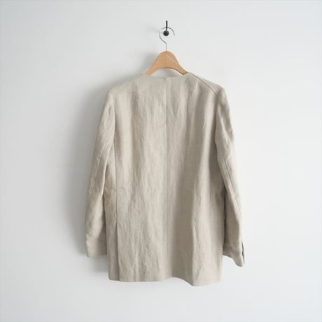 2022SS / 未使用 / Plage / Linen ジャケット / 22010922101010 / 2404-0491