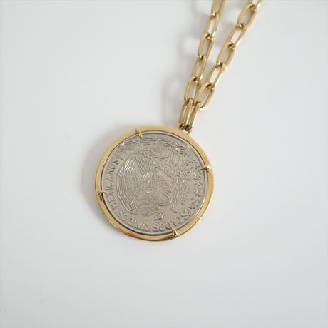 2024・人気完売品 / L'Appartement購入品 / GABRIELA ARTIGAS / VINTAGE MEXICAN PESO NECKLACE / 2502-0028