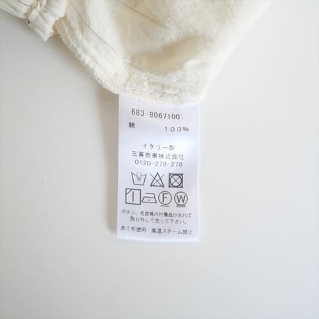 2023SS / journal standard luxe購入品 / BARENA / cotton easy pants / 2410-0829