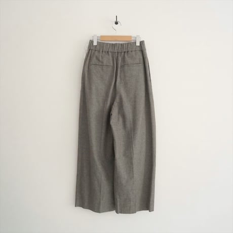 2024 / 未使用 / SACRA / LINEN COTTON CHAMBRAY PANTS / 124106112 / 2508-0705
