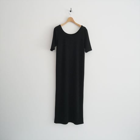 2025SS・人気完売品 / Plage / Rib ハーフスリーブ ワンピース / 25040922105010 / 2507-0636