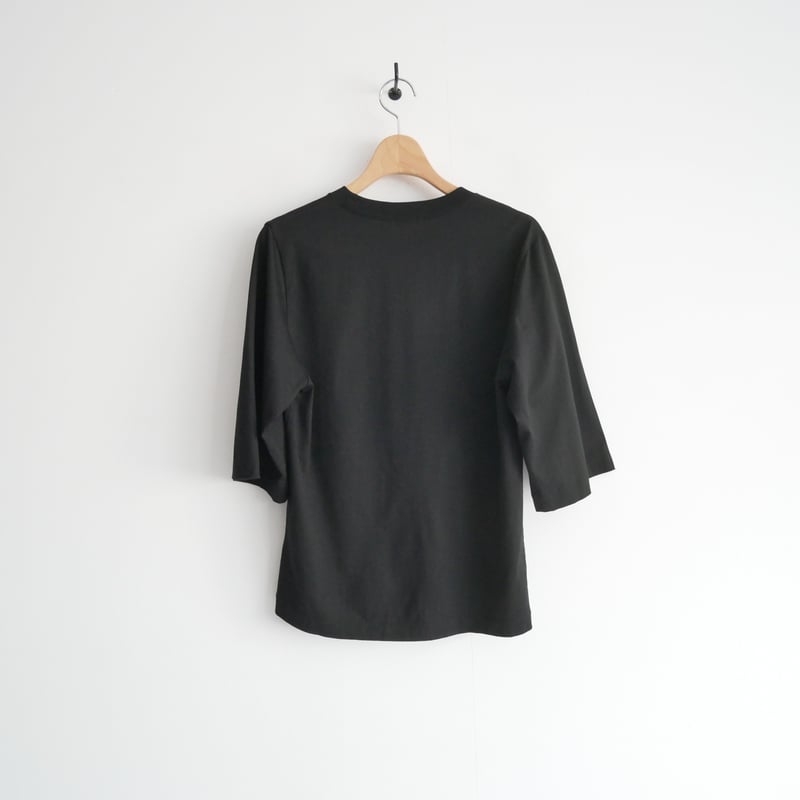 【23ss 完売】LOEFF スビン コットン 5分袖Tシャツ LOEFF（ロエフ） tシャツ 「LOEFF」スビンコットン 5分袖 クルーネック