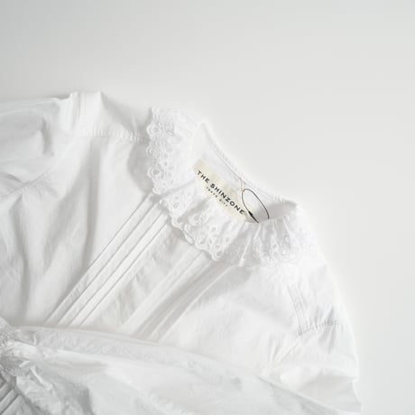 2023SS / THE SHINZONE / LACE COLLAR BLOUSE / 23SMSBL06 / 2312-2029