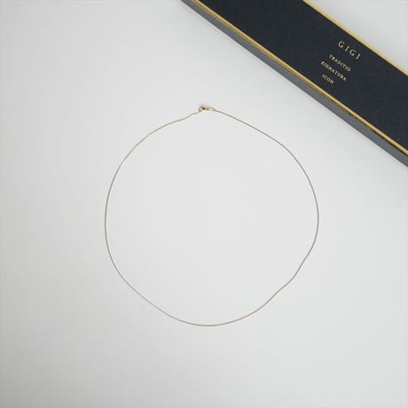 2023 / GIGI / Gold line necklace 50cm / 2410-0081