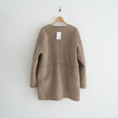 〇2022AW / Cloth＆Cross / フェイクムートン ショートコート / CO-L82 / 2503-0693