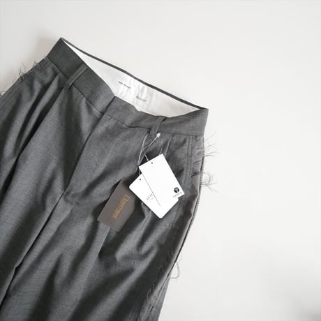 未使用 / L'Appartement / Side Line Tuck Wide Pants / 23030560300810 / 2603-1092