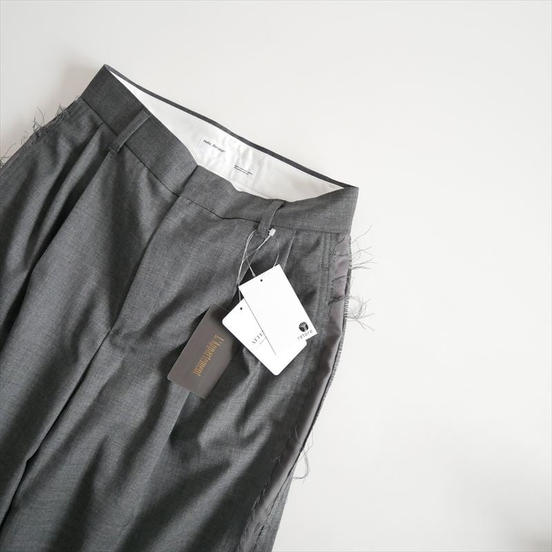未使用 / L'Appartement / Side Line Tuck Wide Pants