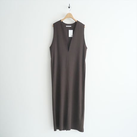 2022AW / 未使用 / R'IAM / Plage / BROWN ワンピース / 22040922602030 / 2405-1429