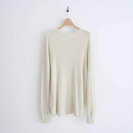 2023AW・人気完売品 / GOOD GRIEF! / HENLEY NECK THERMAL TOP / 23070560203530 / 2409-2054