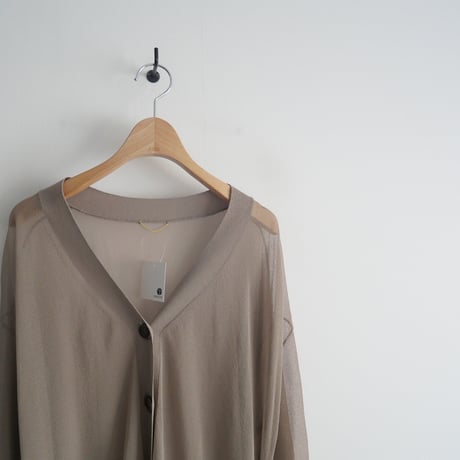 2023SS / 未使用 / L'Appartement / Sheer Cardigan / 23080560401210 / 2311-0775