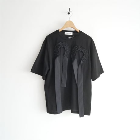 2026SS今季・人気完売色 / 未使用 / ENFOLD FRILL EMBLEM T-SHIRT 300JS580-3651 / 2604-0535